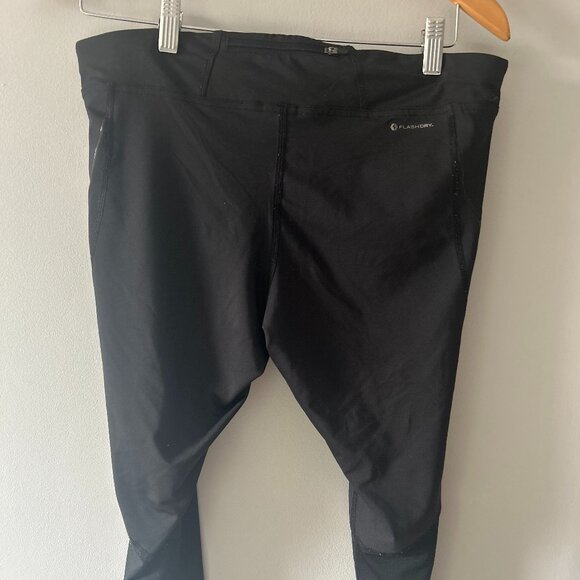 The North Face Black Running Capri Pants SzL - Picture 7 of 7